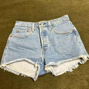 Levi’s 501 Denim High Rise Shorts